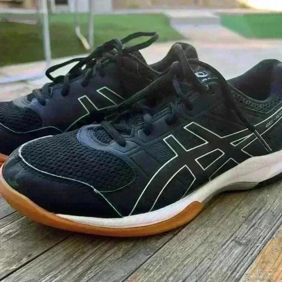 Asics Other - ASICS Gel Rocket Men's Black Sneakers Size 8.5